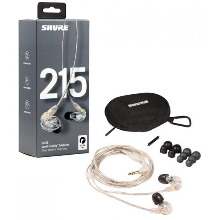 SHURE SE215-CL високоякісні міні навушники