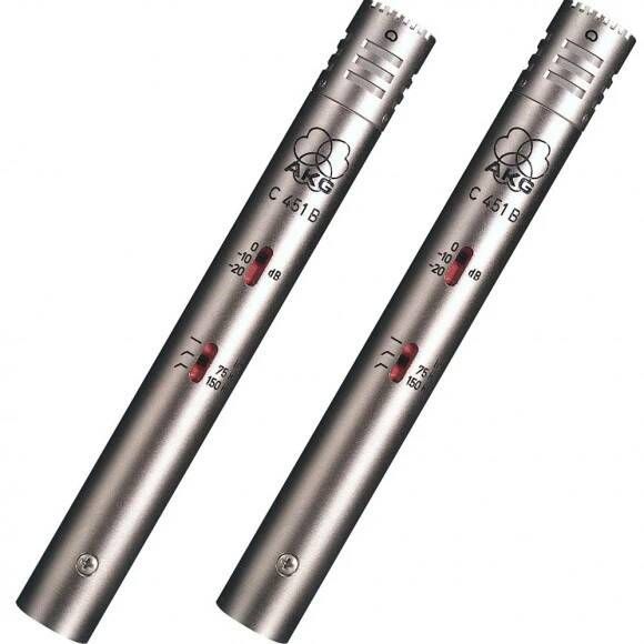 AKG C451B STEREO SET набір інструментальних мікрофонів