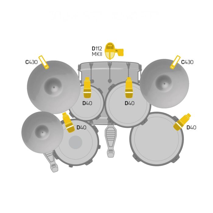 AKG DRUMSET CONCERT I набір мікрофонів для ударних