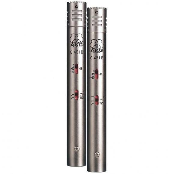 AKG C451B STEREO SET набір інструментальних мікрофонів
