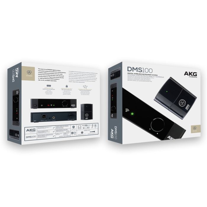 AKG DMS 100 INST SET DIGITAL WIRELESS MIC SYS радіосистема інструментальна