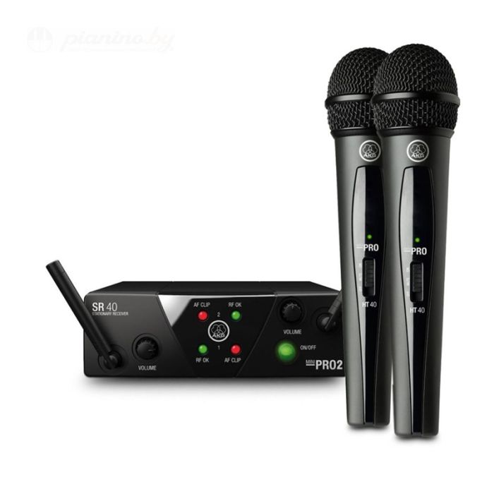 AKG WMS40 Mini2 Vocal Set BD ISM2/3 EU/US/UK радіосистема вокальна