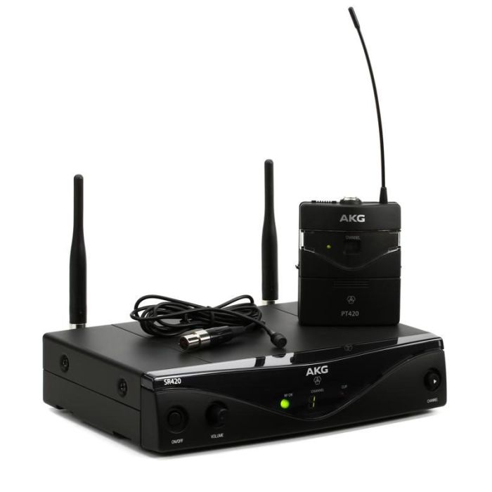 AKG WMS420 PRESENTER SET Band D радіосистема з петличним мікрофоном