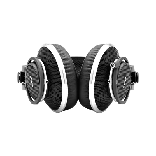 AKG K812 pro відкриті референсні навушники з магнітною системою Tesla; АЧХ 5 Гц - 54 кГц Перфороване наголов'я; 3D чаші; Дворядкова звукова котушка; Знімний кабель; З підставкою; Вага 390г.