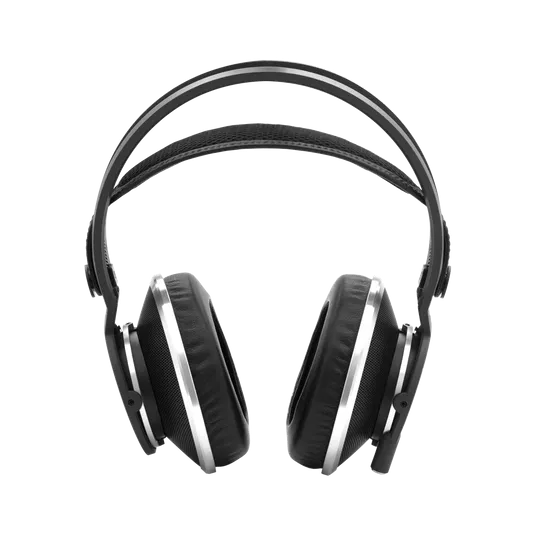 AKG K812 pro відкриті референсні навушники з магнітною системою Tesla; АЧХ 5 Гц - 54 кГц Перфороване наголов'я; 3D чаші; Дворядкова звукова котушка; Знімний кабель; З підставкою; Вага 390г.