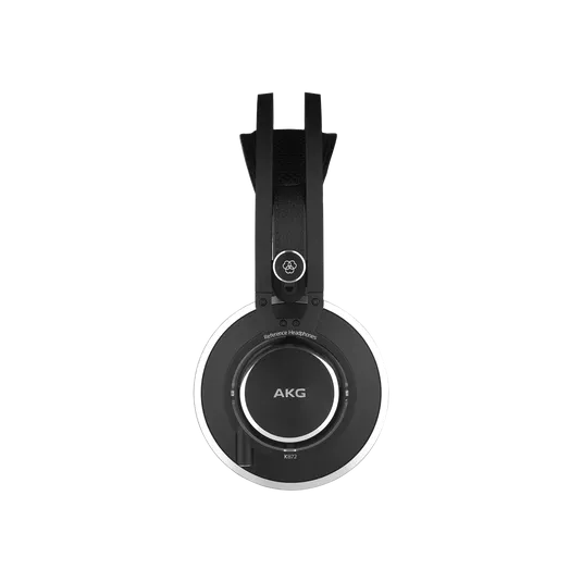 AKG K872 високоякісні моніторні навушники з магнітною системою Tesla; Перфороване наголов'я; 3D чаші; Дворядна звукова котушка; Знімний кабель із роз'ємом LEMO; Із кейсом та підставкою; Вага 390г.