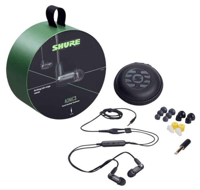 Shure AONIC 3 (чорні) внутрішньоканальні навушники