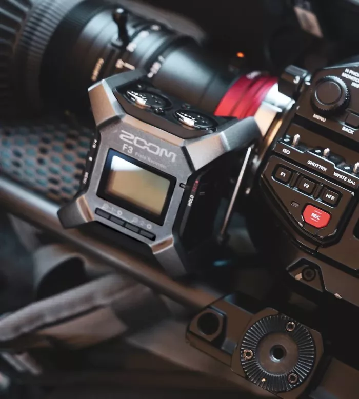 Zoom F3 профессиональный полевой аудиорекордер (2 канала, 32-бит Float) для кино и видео