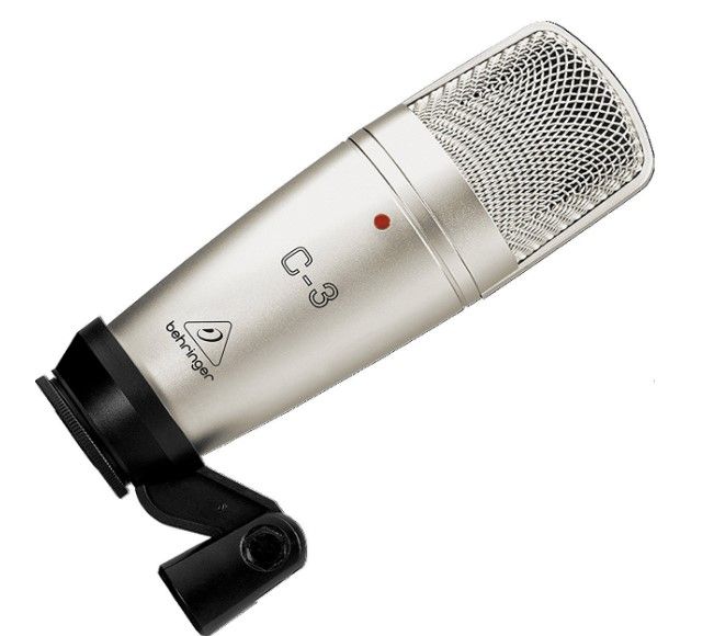 Студійний конденсаторний мікрофон BEHRINGER C-3