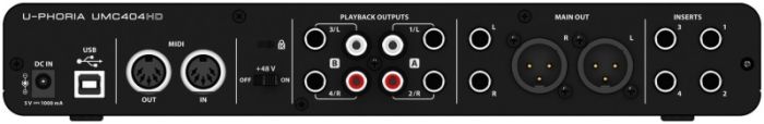 BEHRINGER U-PHORIA UMC404HD Аудиоинтерфейс