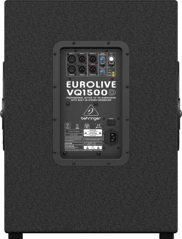 Активный сабвуфер Behringer VQ1500D