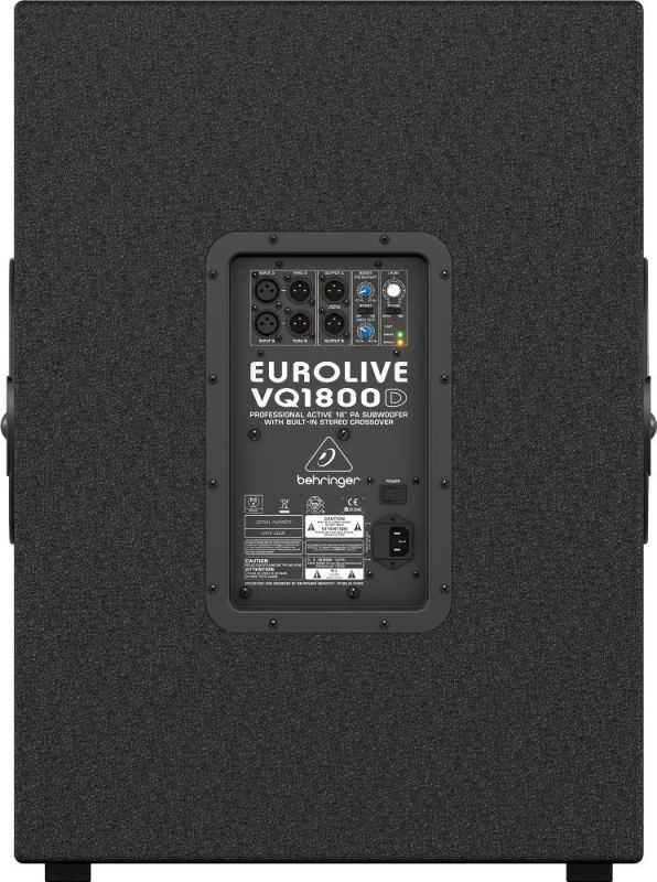 Активный сабвуфер Behringer VQ1800D