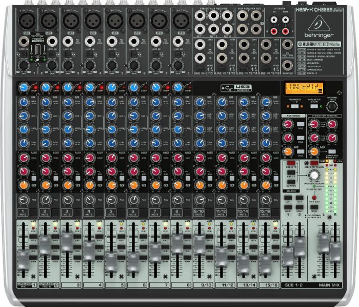 Мікшерний пульт BEHRINGER XENYX XENYX QX2222USB