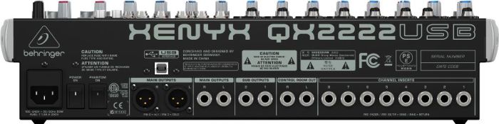 Мікшерний пульт BEHRINGER XENYX XENYX QX2222USB