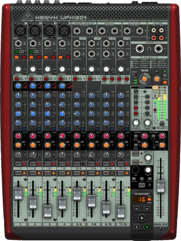 Мікшерний пульт BEHRINGER XENYX UFX1204