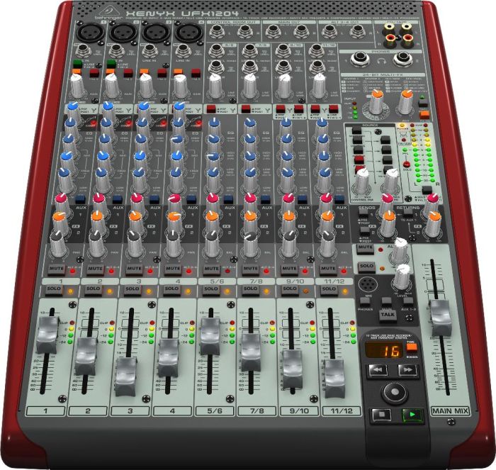 Мікшерний пульт BEHRINGER XENYX UFX1204