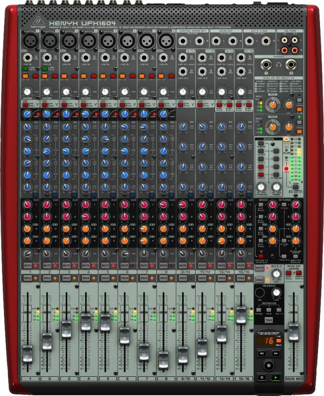 Мікшерний пульт BEHRINGER XENYX UFX1604