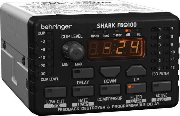 BEHRINGER Shark FBQ100 Пригнічувач зворотного зв'язку BEHRINGER Shark FBQ100