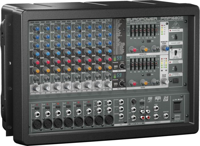 Активний мікшер BEHRINGER EUROPOWER PMP1680S Активний мікшер BEHRINGER EUROPOWER PMP1680S