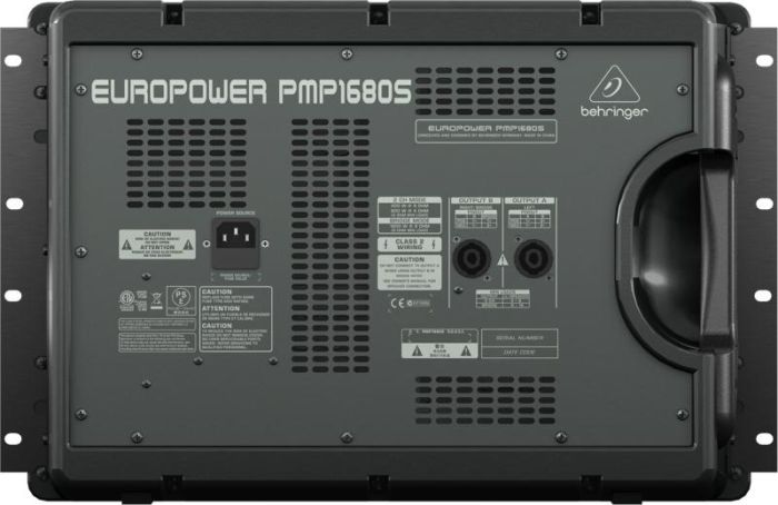 Активний мікшер BEHRINGER EUROPOWER PMP1680S Активний мікшер BEHRINGER EUROPOWER PMP1680S