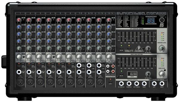 Активний мікшер BEHRINGER EUROPOWER PMP2000 Активний мікшер BEHRINGER EUROPOWER PMP2000