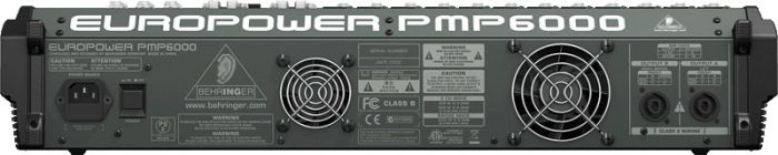 Активний мікшер BEHRINGER EUROPOWER PMP6000 Активний мікшер BEHRINGER EUROPOWER PMP6000
