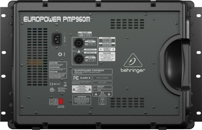 Активний мікшер BEHRINGER EUROPOWER PMP960M Активний мікшер BEHRINGER EUROPOWER PMP960M