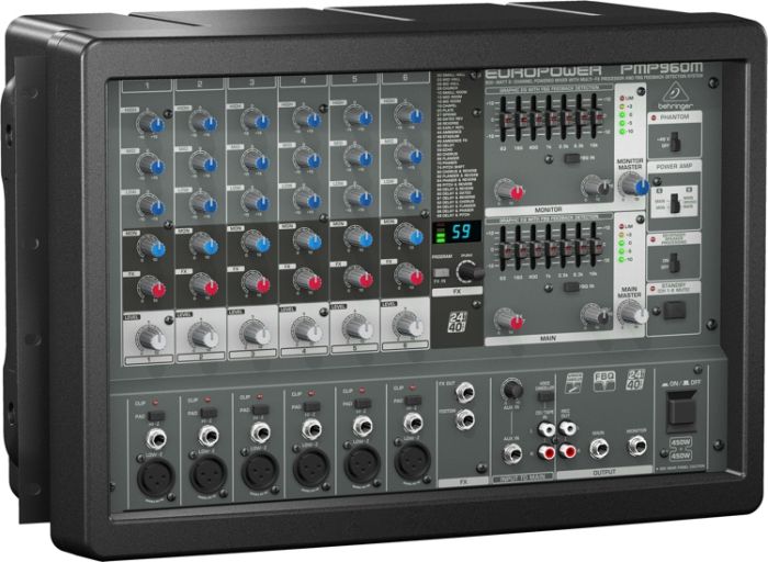 Активний мікшер BEHRINGER EUROPOWER PMP960M Активний мікшер BEHRINGER EUROPOWER PMP960M