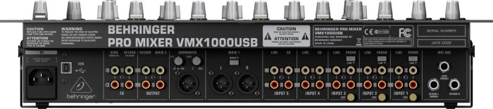 DJ-Мікшер BEHRINGER PRO VMX1000USB DJ-Мікшер BEHRINGER PRO VMX1000USB