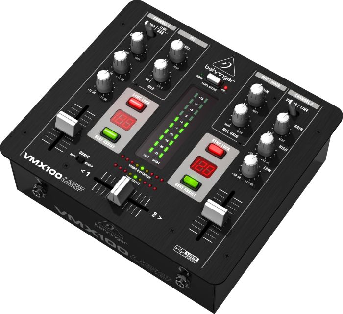 DJ-мікшер BEHRINGER PRO MIXER VMX100USB