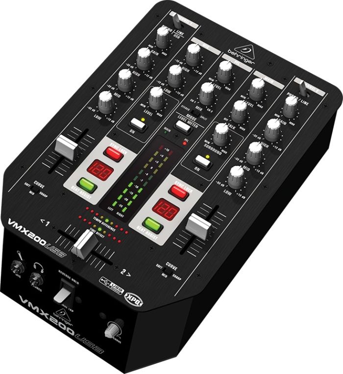 DJ-мікшер BEHRINGER PRO MIXER VMX200USB