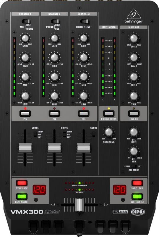 BEHRINGER PRO MIXER VMX300USB