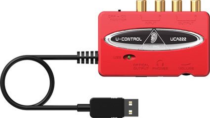 Аудіоінтерфейс BEHRINGER U-CONTROL UCA222 Аудіоінтерфейс BEHRINGER U-CONTROL UCA222