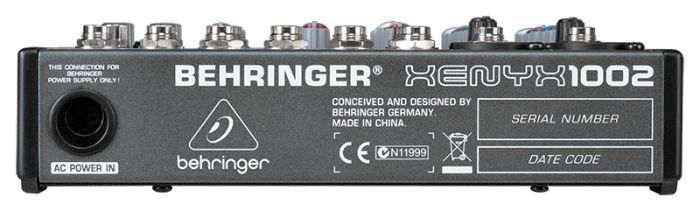 Мікшерний пульт BEHRINGER XENYX 1002
