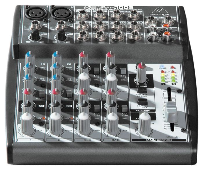 Мікшерний пульт BEHRINGER XENYX 1002
