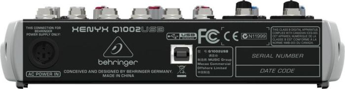 Мікшерний пульт BEHRINGER XENYX Q1002USB