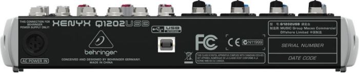 Мікшерний пульт BEHRINGER XENYX Q1202USB