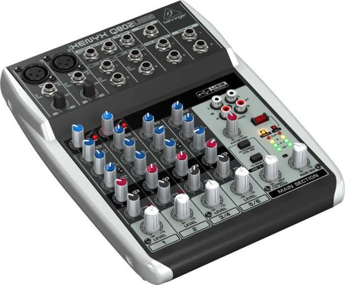 Мікшерний пульт BEHRINGER XENYX Q802USB