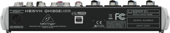 Мікшерний пульт BEHRINGER XENYX QX1202USB