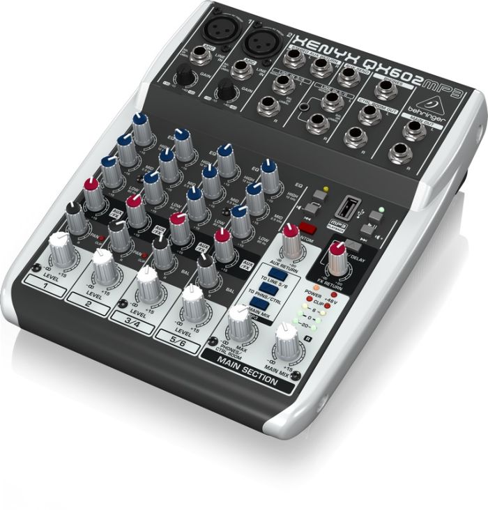 Микшерный пульт BEHRINGER XENYXQX602MP3