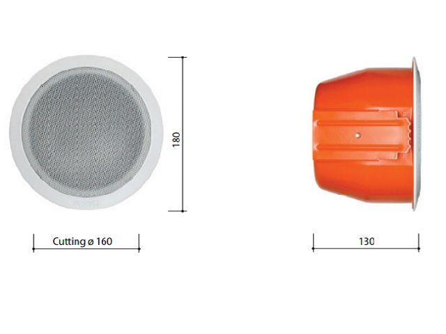 AMC EVAC 50X стельовий динамік