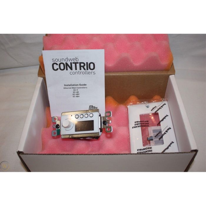 BSS EC-4BV-WHT-EU настінний Ethernet контролер для Harman HiQnet