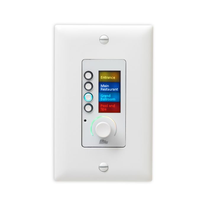 BSS EC-4BV-WHT-EU настінний Ethernet контролер для Harman HiQnet