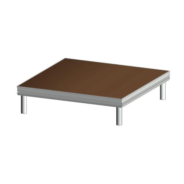 Модуль подіуму 1х1м. без ніжок