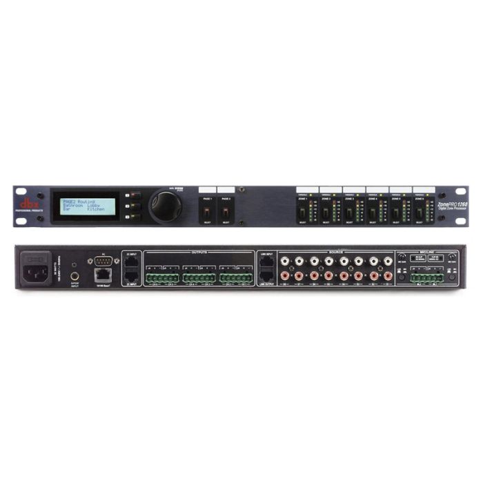 DBX ZonePro 1260 аудіо процесор для багатозонних систем