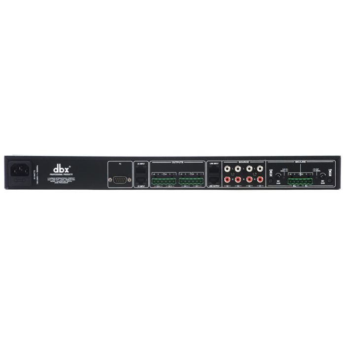 DBX ZonePro 640 аудіо процесор для багатозонних систем