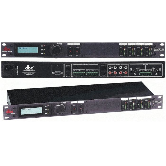 DBX ZonePro 640 аудіо процесор для багатозонних систем
