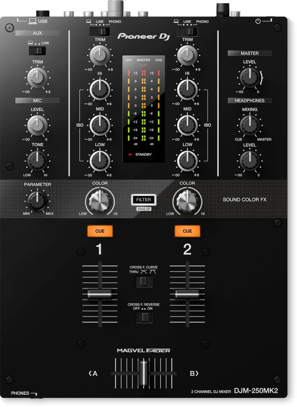 Мікшерний пульт для DJ Pioneer DJM-250