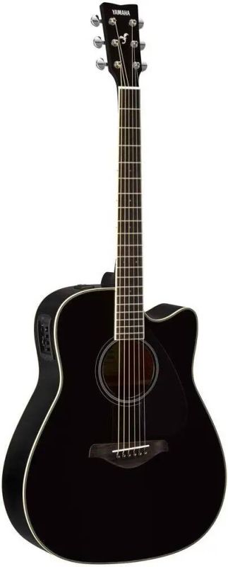 Электроакустическая гитара YAMAHA FGX820 C BLACK