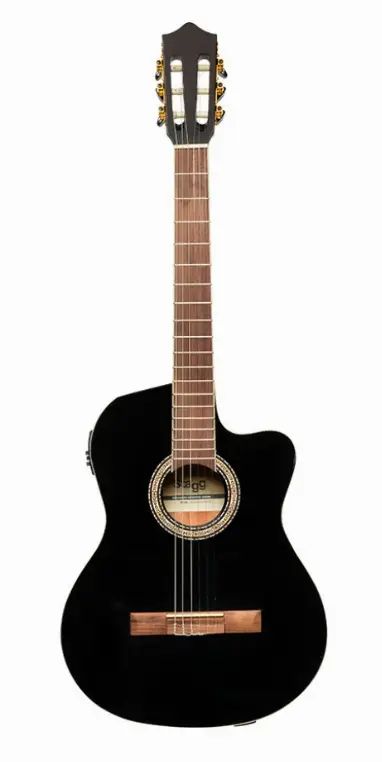 Электроакустическая гитара Stagg SCL60 TCE BLK